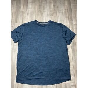 Berkley Jensen XL Mens Tee T Shirt blue Short Sleeve Crew Neck‎ Perfect